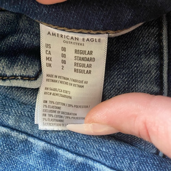American Eagle 00 high rise jegging (1) - Picture 3 of 6